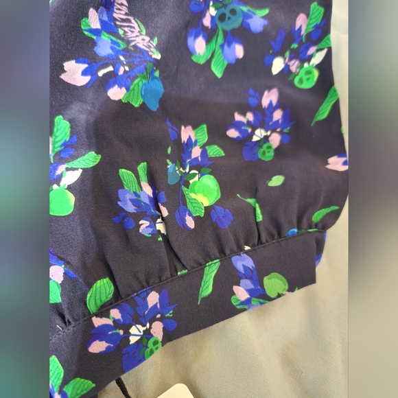 Zadig & Voltaire Rixe Bianca Silk Floral Print Dress 100% Silk $548 NWT - Picture 8 of 11